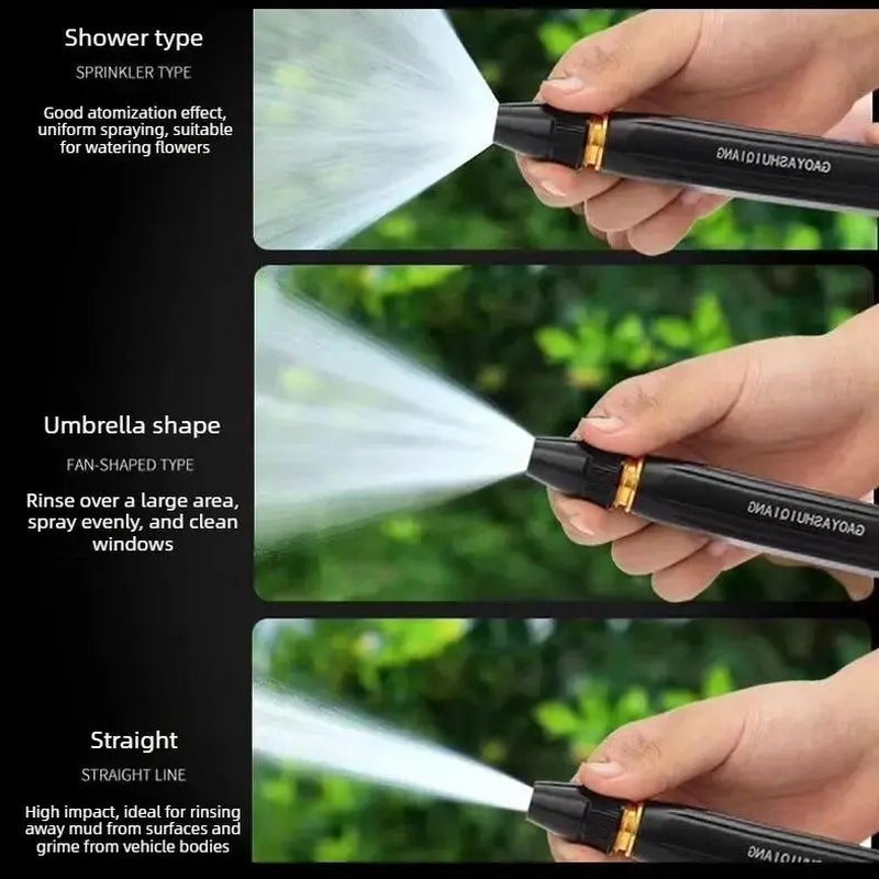Home Hige Pressure Car Wash Water Gun with Booster Nozzle excluding Quick Connectors