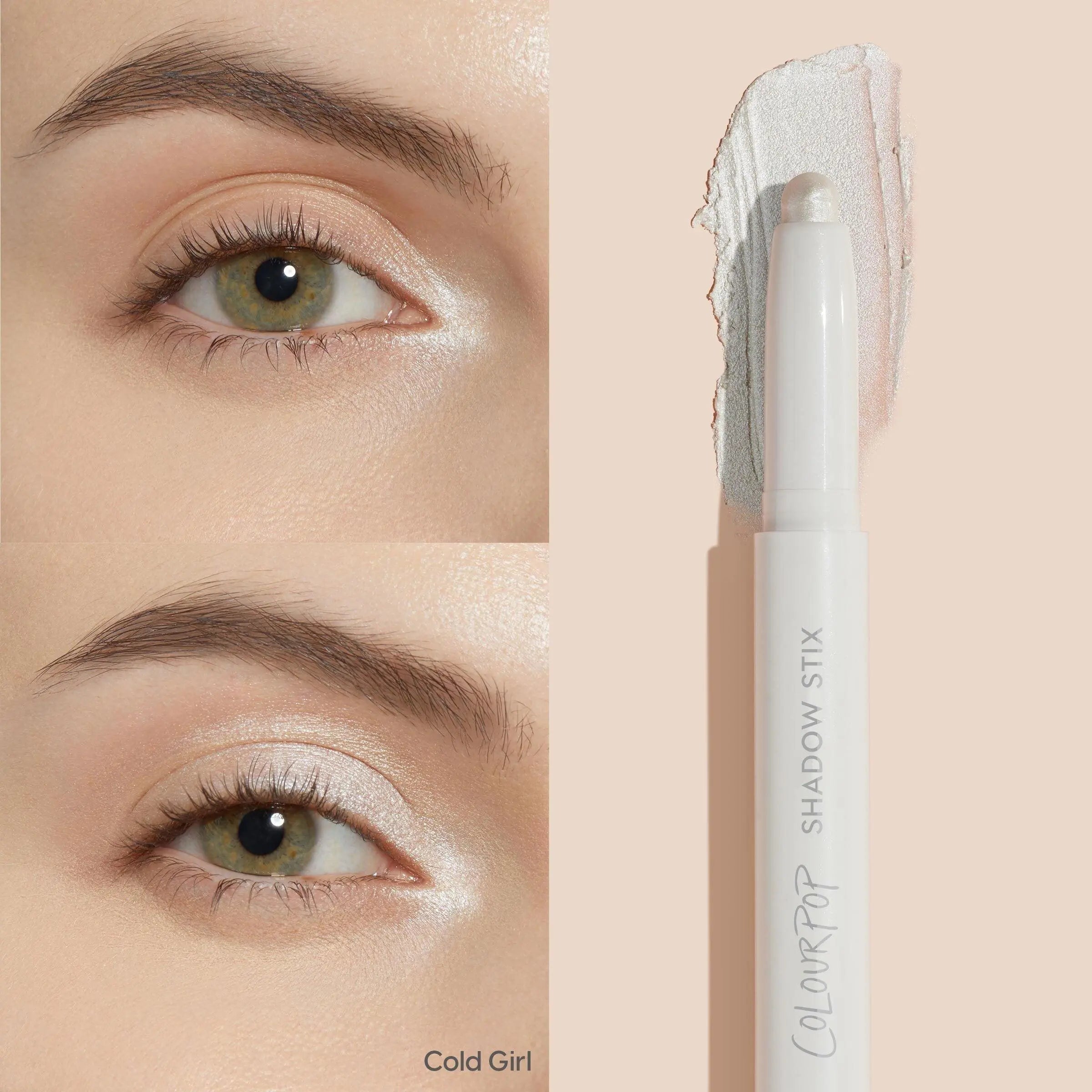 Colourpop Shadow Stix - Creamy Pigmented Long-Wearing Eyeshadow Stick with Built-In Sharpener - Matte, Metallic, and Chrome Finishes